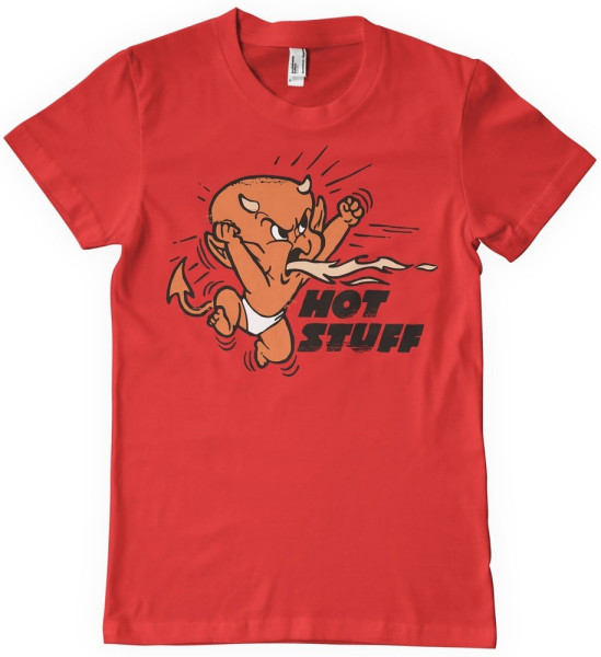 Hot Stuff Retro T-Shirt Red