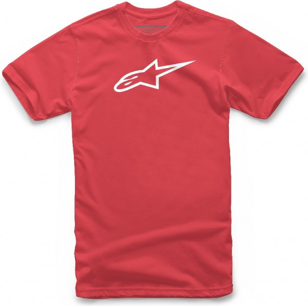 Alpinestars Herren T-Shirt Ageless Classic Tee Red/White