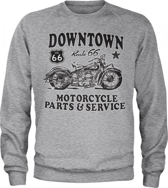 Route 66 Downtown Service Sweatshirt Heather-Grey