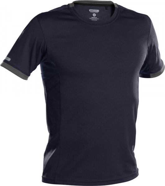 Dassy T-Shirt Nexus PES04 Nachtblau/Anthrazitgrau