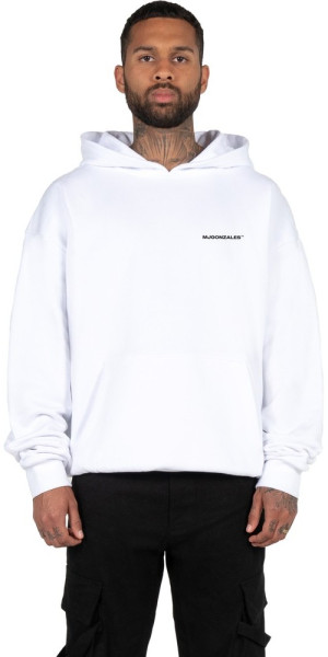 MJ Gonzales Sweatshirt Heavy Hoody Oversized Essentials V.4 White