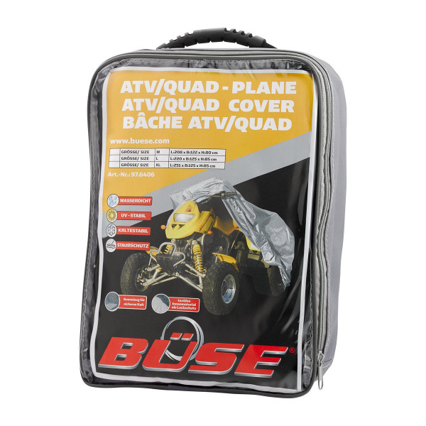 Büse Atv Quad Outdoor Abdeckplane Grau