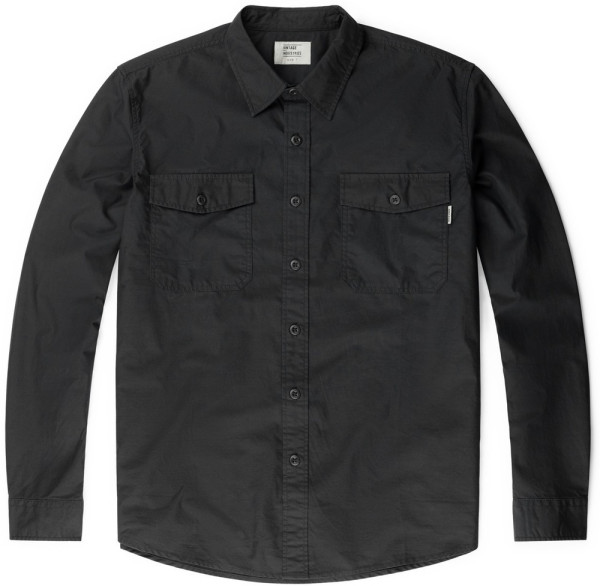 Vintage Industries Hemd Boston Shirt Black