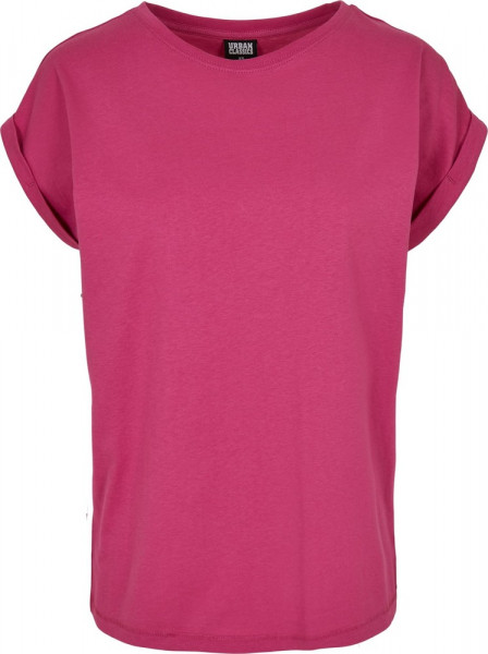 Urban Classics Damen Ladies Extended Shoulder Tee Brightviolet