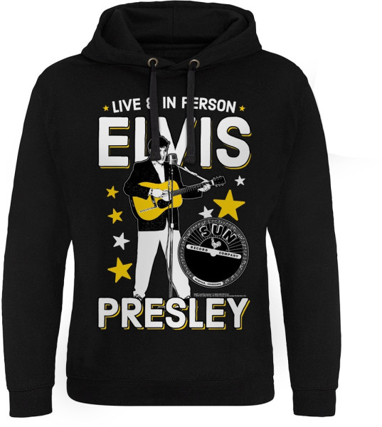 Elvis Presley Live In Person Epic Hoodie PS-37-SUNEP007-H95-17