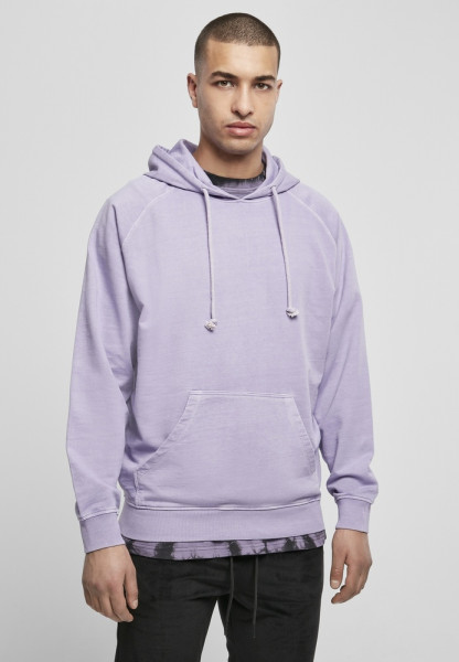 Urban Classics Hoodie Overdyed Hoody Lavender