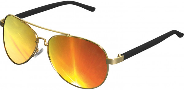 MSTRDS Sonnenbrille Sunglasses Mumbo Mirror Gold/Orange