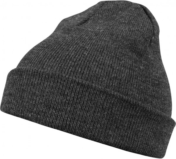 MSTRDS Beanie Beanie Basic Flap H.Charcoal