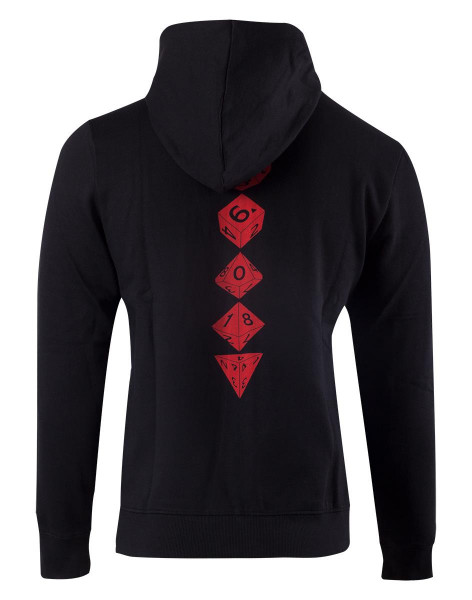 Dungeons & Dragons - Wizards - The Dices Men's Hoodie Black