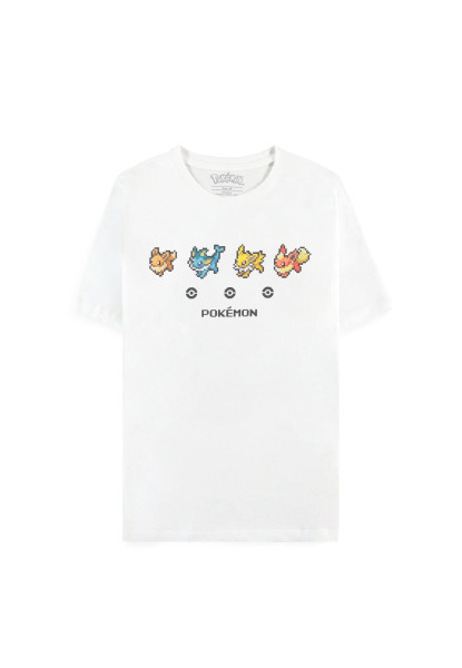 Pokémon - Eeveelutions - Women's Short Sleeved T-Shirt White