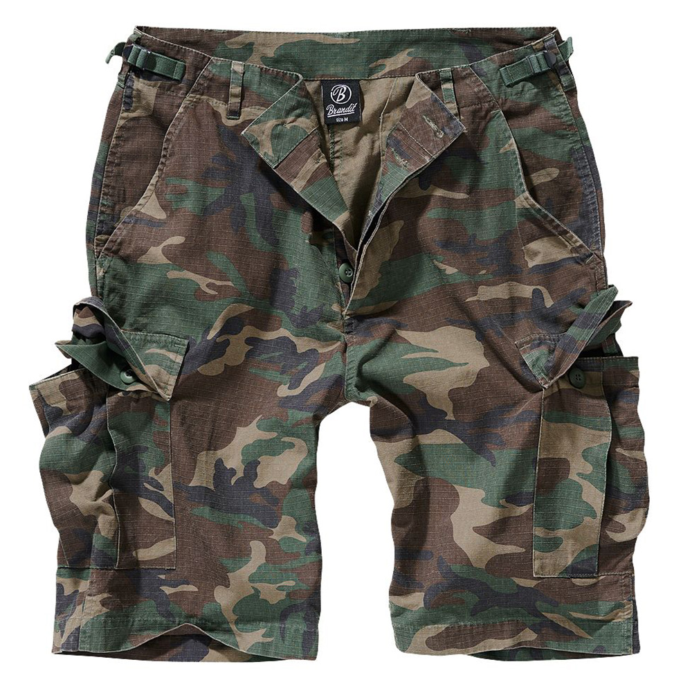 Brandit BDU Ripstop Shorts in Woodland - Herren / Unisex