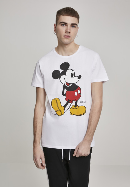 Merchcode T-Shirt Mickey Mouse Tee White