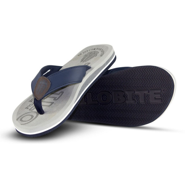 Trilobite Schuhe Trilobite Aftride Flip Flops Herren Gray/Blue