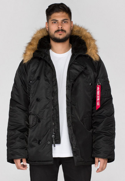 Alpha Industries N3B Jacke Black