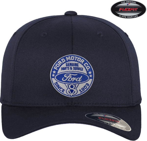 Ford Motor Co Flexfit Baseball Cap Navy