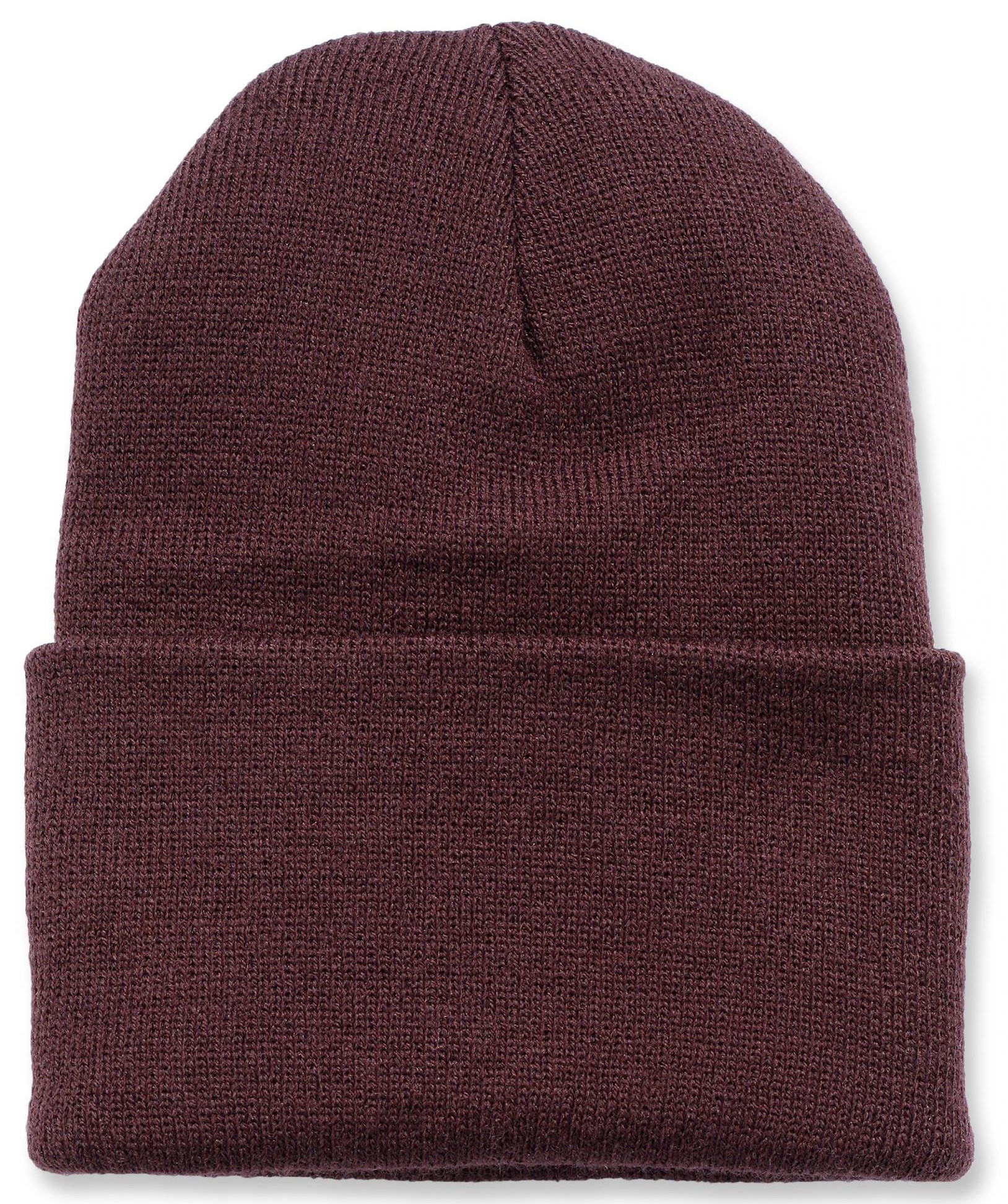Carhartt Damen Mütze Acrylic Watch Hat Deep Wine Caps Beanies