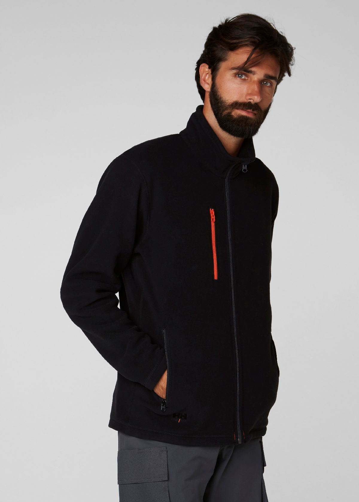 helly hansen black fleece