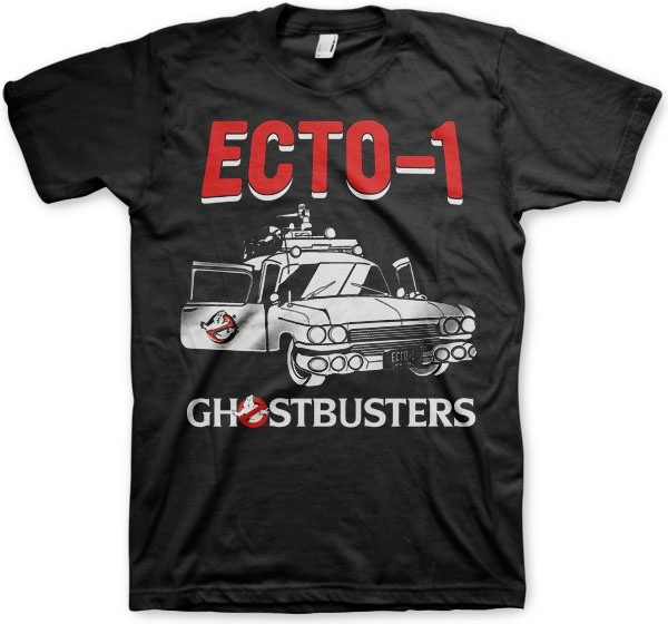 Ghostbusters Ecto-1 T-Shirt Black