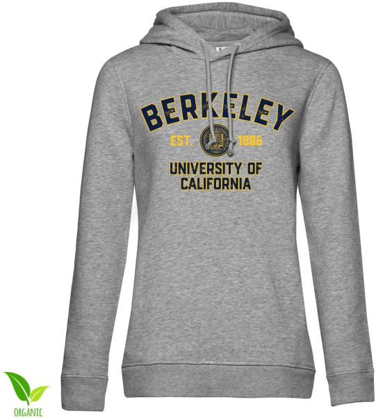 Berkeley University of California Est 1886 Girls Hoodie Damen Heather-Grey