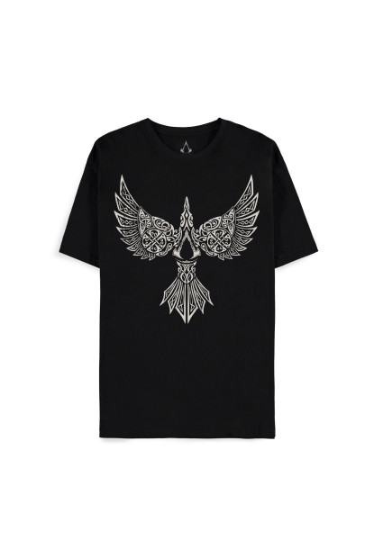 Assassin's Creed Valhalla - Raven Men's Short Sleeved T-Shirt Black