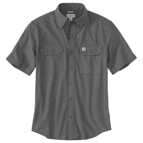 Carhartt Hemd Loose Chambray S/S Shirt Black Chambray