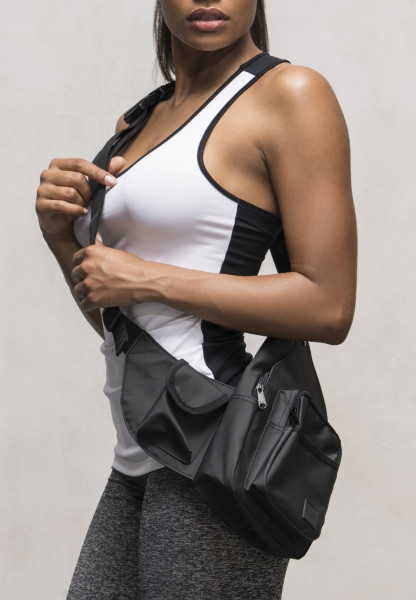 Urban Classics Tasche Multi Pocket Shoulder Bag Black
