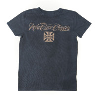 WCC West Coast Choppers T-Shirt Eagle Crest Tee Magic Day Blue
