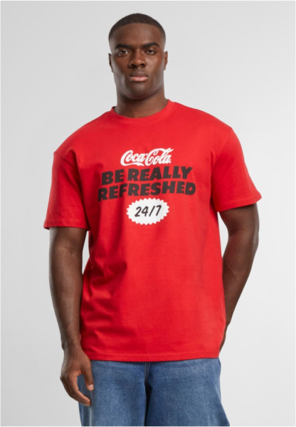 Merchcode Coca Cola Refreshed Oversize Tee MC1054