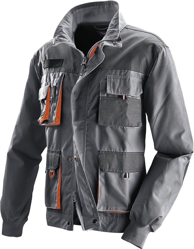 Terratrend Job Jacke Dunkelgrau/Schwarz - Herren / Unisex