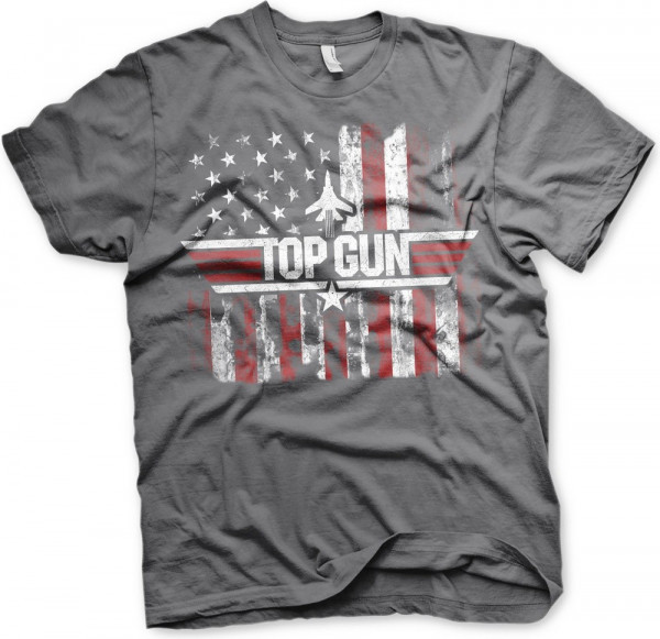 Top Gun America T-Shirt Dark-Grey