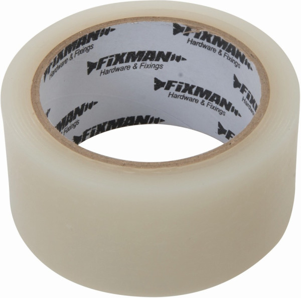 Fixman Absperr- und Klebebänder Witterungsbeständiges Klebeband 50 mm x 25 m