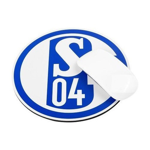 FC Schalke 04 S04 Mousepad Fußball Blau/Weiß
