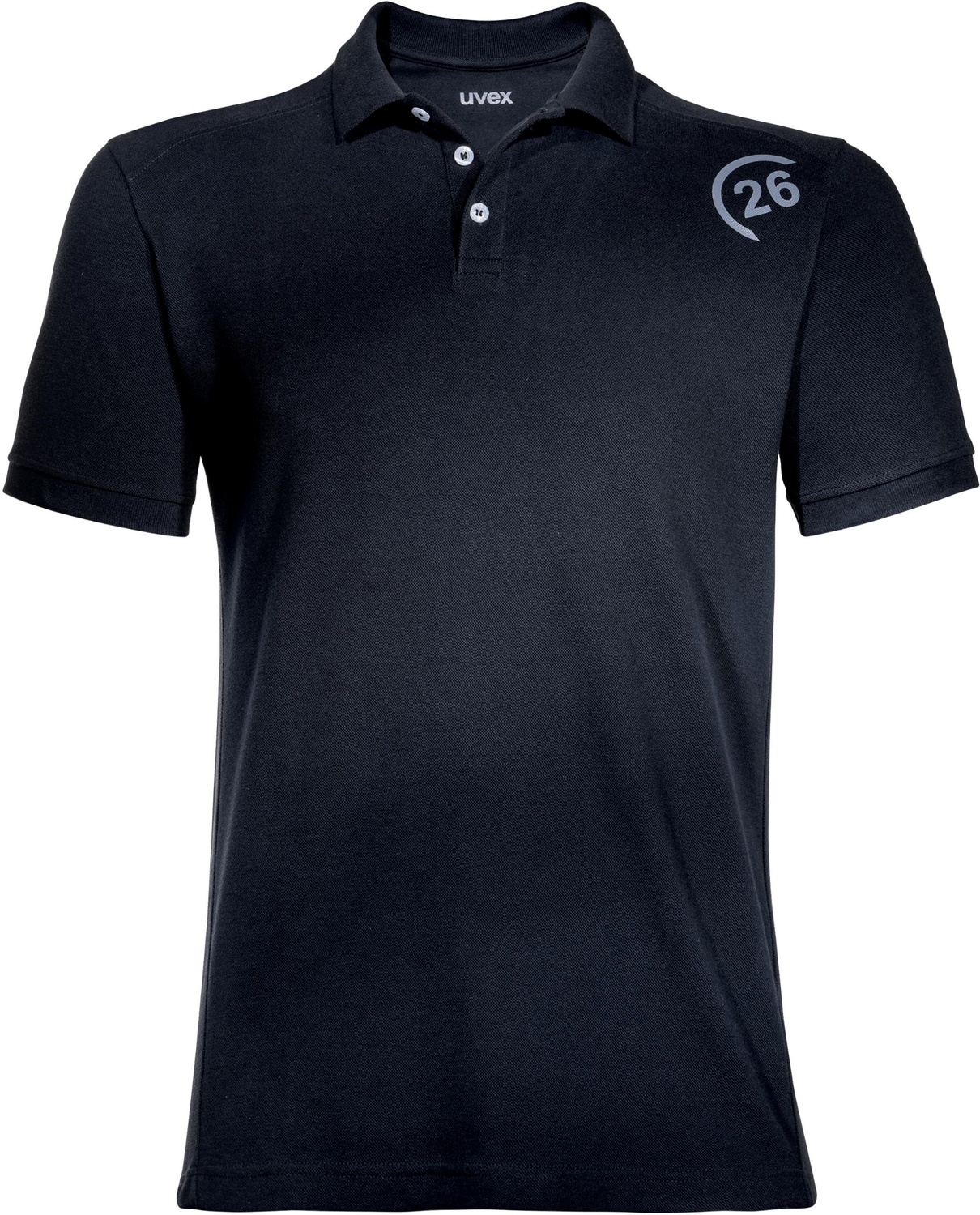 Uvex Poloshirt Kollektion Schwarz (88360) - Herren / Unisex