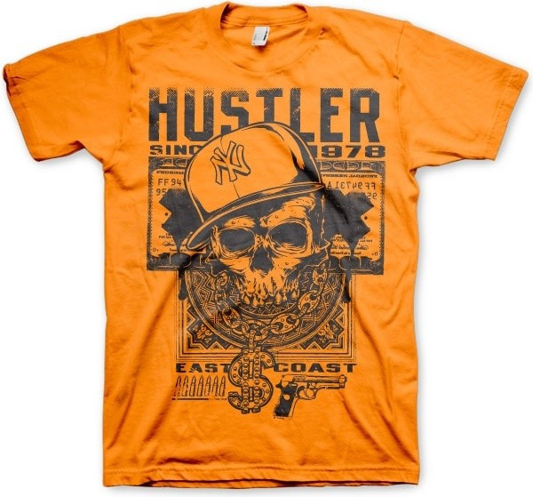 Hybris New York Hustler Tee T-Shirt Orange