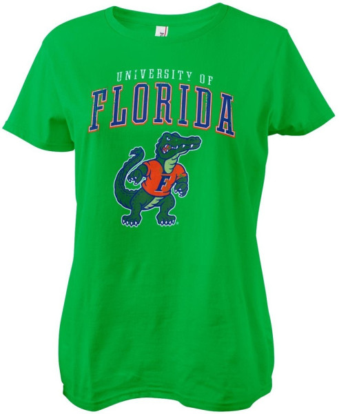University of Florida University Of Florida Girly Tee Damen T-Shirt Green