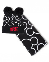 Mickey Mouse - Silhouette Beanie & Scarf Gift Set