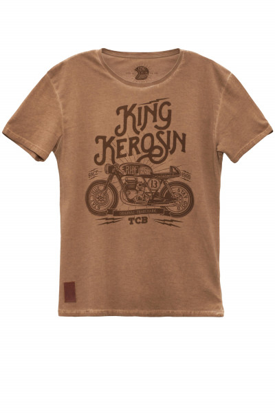 King Kerosin T-Shirt TCB Brown