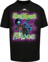 Mister Tee T-Shirt Outkast Atliens Cover Oversize Tee Black