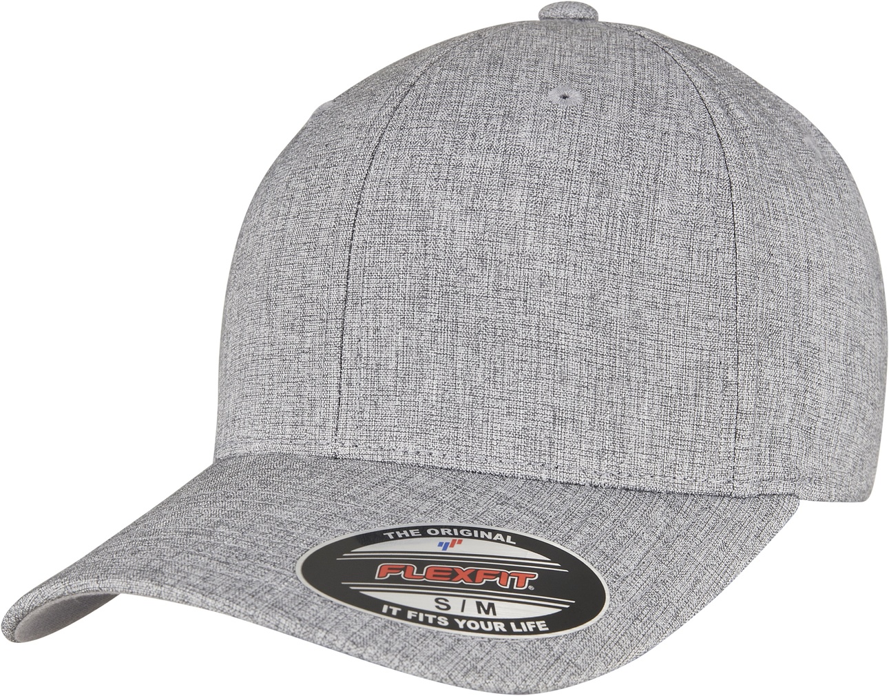 Flexfit Cap HEATHERLIGHT CAP Melange Grau - Herren / Unisex
