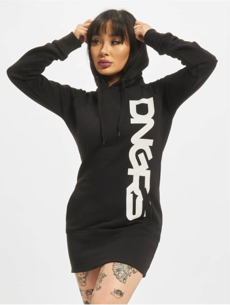 Dangerous DNGRS Damen Kleid Classic Dress Black