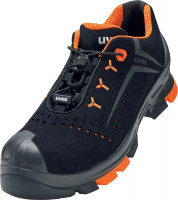 Uvex 2 Halbschuhe S1P 65012 Schwarz, Orange (65012) Uvex 2 Halbschuhe S1P 65012 Schwarz, Orange (65012)