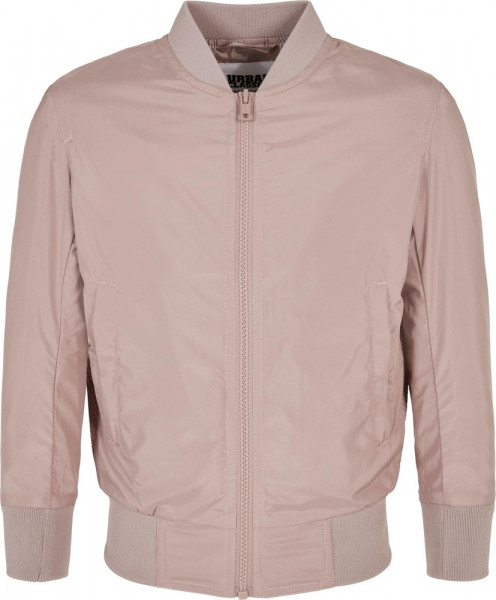 Urban Classics Mädchen Girls Light Bomber Jacket Duskrose