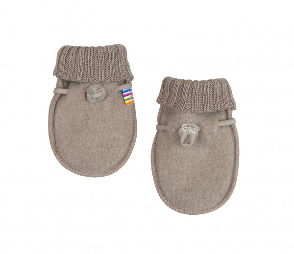 Joha Kids Baby Gloves made of 100% Cotton Sesame Melange