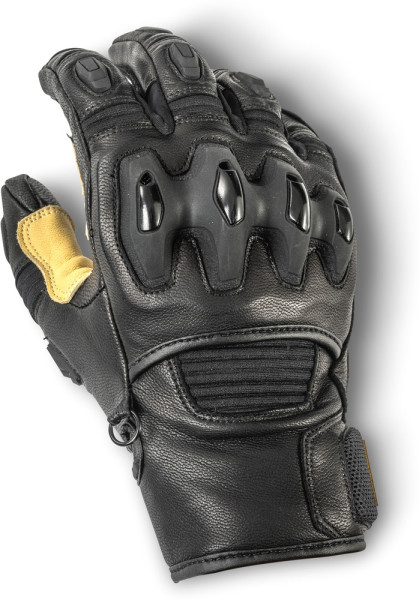 Halvarssons Motorrad Handschuhe Glove Flon Black/Beige 710-24121202