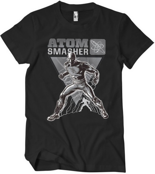 Black Adam Atom Smasher T-Shirt Black