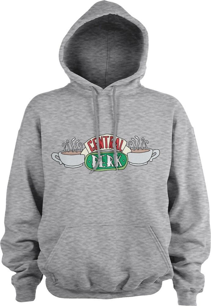 Friends Central Perk Hoodie Heather-Grau - Herren / Unisex