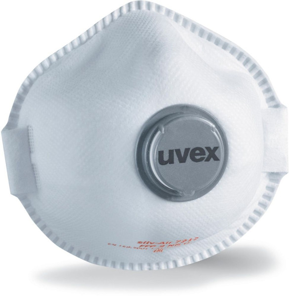 Uvex Formmaske Silv-Air E 7212 FFP2 8787212 15 Stück