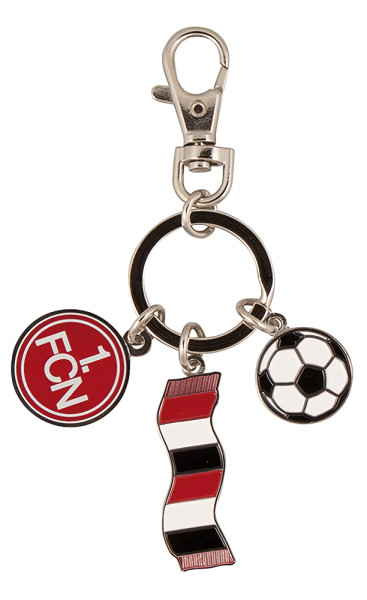 1. FC Nürnberg Schlüsselanhänger Fussball Multicolor