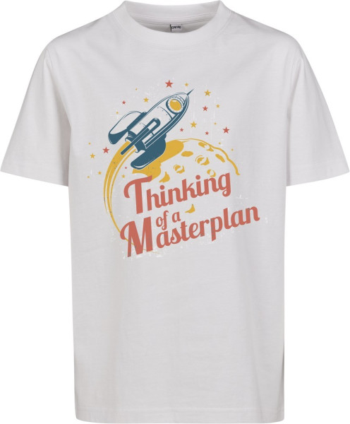 Mister Tee Kinder T-Shirt Kids Thinking Of A Masterplan Tee