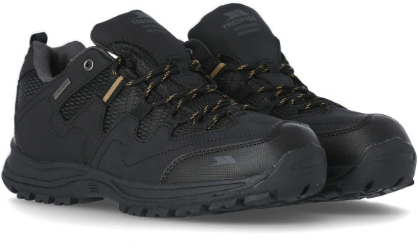 Trespass Wanderschuhe Finley Low Cut - Male Low Cut Hiking Shoe Black